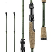KastKing Fishing Rods - IM6 Graphite Blanks Casting \u0026 Spinning Rods, 2-Piece Rods with Extra Tip Section-Spartacus II